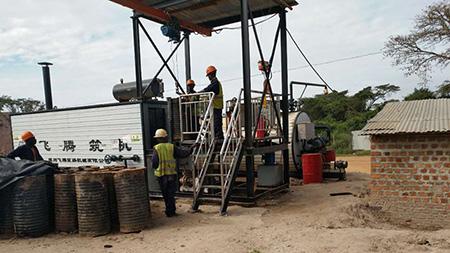 معدات الأسفلت لبناء الطرق السريعة في أوغندا